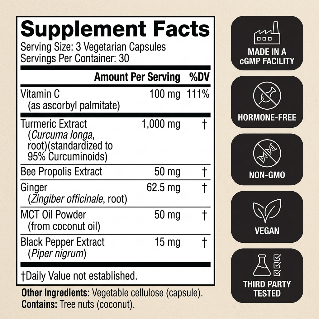Clinical Strength Curcumin Complex