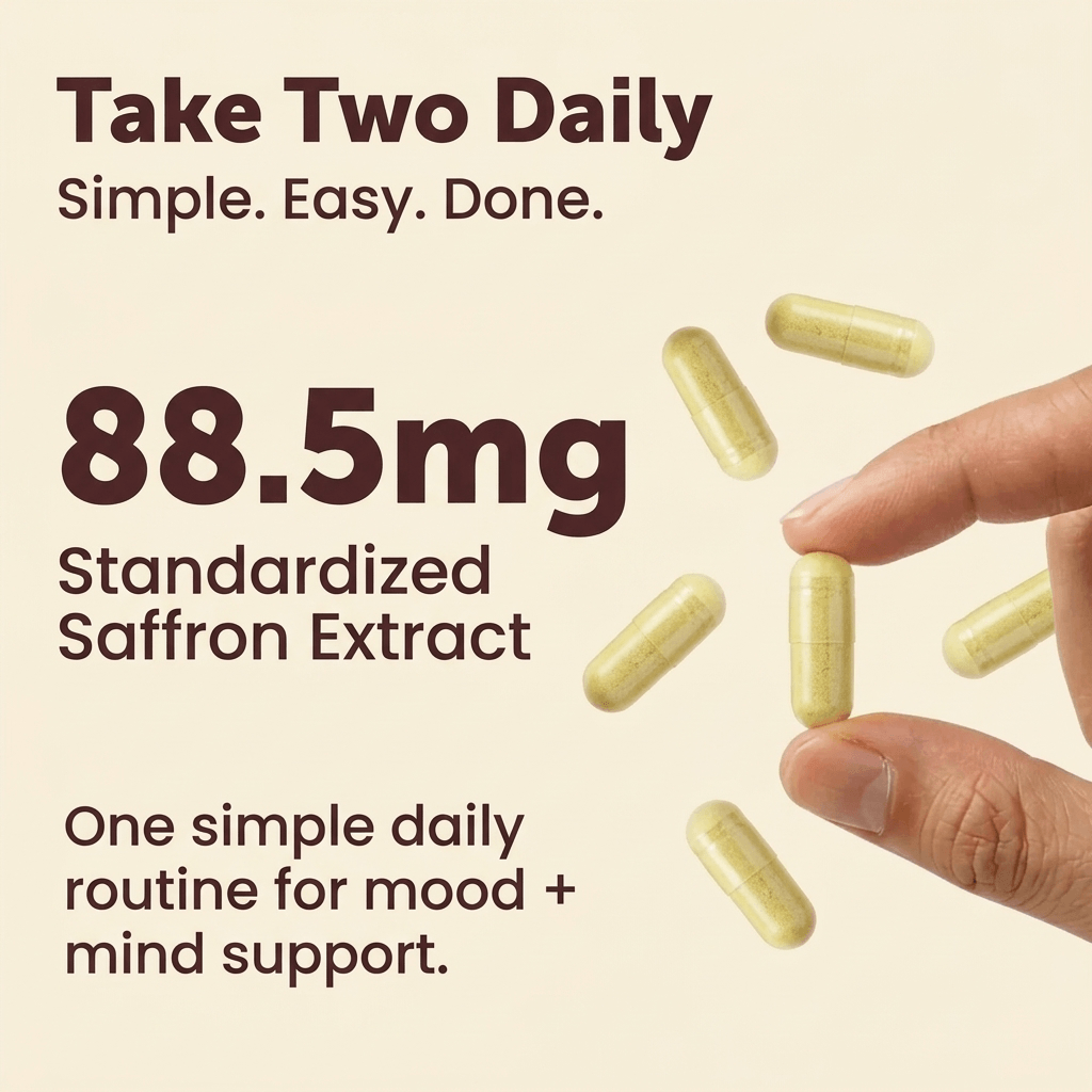 Saffron Capsules (88.5mg)